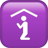 Place Of Worship emoji, Apple, iOS 17.4
