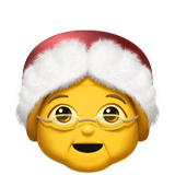 Mrs. Claus emoji, Apple, iOS 17.4