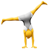 Person Cartwheeling emoji, Apple, iOS 17.4