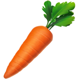 Carrot emoji, Apple, iOS 17.4
