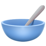 Bowl with Spoon emoji, Apple, iOS 17.4