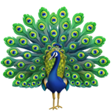Peacock emoji, Apple, iOS 17.4
