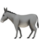 Donkey emoji, Apple, iOS 17.4