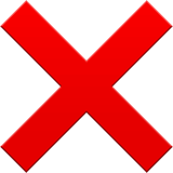 Cross Mark emoji, Apple, iOS 17.4