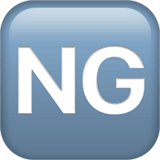 Ng Button emoji, Apple, iOS 18.4