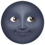 New Moon Face emoji, Apple, iOS 18.4