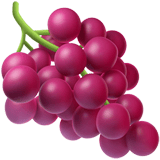 Grapes emoji, Apple, iOS 18.4