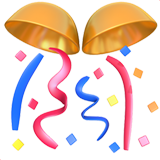 Confetti Ball emoji, Apple, iOS 18.4