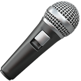 Microphone emoji, Apple, iOS 18.4