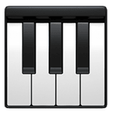Musical Keyboard emoji, Apple, iOS 18.4