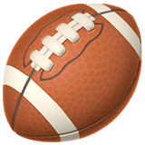 American Football emoji, Apple, iOS 18.4
