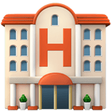 Hotel emoji, Apple, iOS 18.4