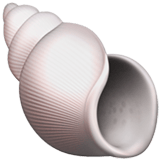 Spiral Shell emoji, Apple, iOS 18.4
