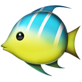 Tropical Fish emoji, Apple, iOS 18.4