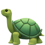 Turtle emoji, Apple, iOS 18.4