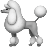 Poodle emoji, Apple, iOS 18.4