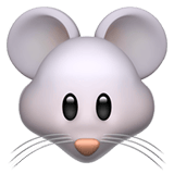 Mouse Face emoji, Apple, iOS 18.4
