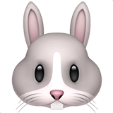 Rabbit Face emoji, Apple, iOS 18.4