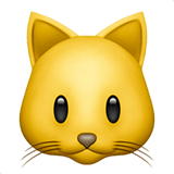 Cat Face emoji, Apple, iOS 18.4