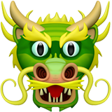 Dragon Face emoji, Apple, iOS 18.4