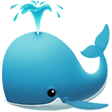 Spouting Whale emoji, Apple, iOS 18.4
