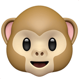 Monkey Face emoji, Apple, iOS 18.4