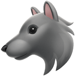 Wolf emoji, Apple, iOS 18.4