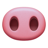 Pig Nose emoji, Apple, iOS 18.4