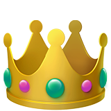 Crown emoji, Apple, iOS 18.4