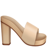 Woman’s Sandal emoji, Apple, iOS 18.4