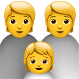 Family emoji, Apple, iOS 18.4