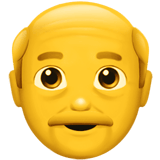 Old Man emoji, Apple, iOS 18.4