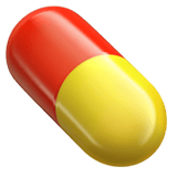 Pill emoji, Apple, iOS 18.4