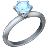 Ring emoji, Apple, iOS 18.4