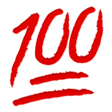 Hundred Points emoji, Apple, iOS 18.4
