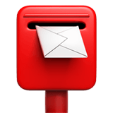 Postbox emoji, Apple, iOS 18.4