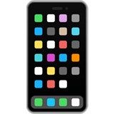 Mobile Phone emoji, Apple, iOS 18.4