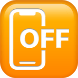 Mobile Phone Off emoji, Apple, iOS 18.4