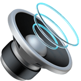 Speaker High Volume emoji, Apple, iOS 18.4