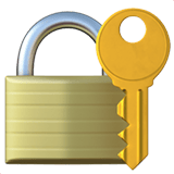 Locked with Key emoji, Apple, iOS 18.4