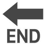 End Arrow emoji, Apple, iOS 18.4