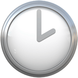 Two O’clock emoji, Apple, iOS 18.4