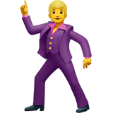 Man Dancing emoji, Apple, iOS 18.4