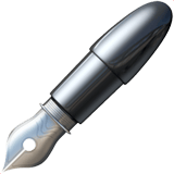 Fountain Pen emoji, Apple, iOS 18.4