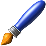 Paintbrush emoji, Apple, iOS 18.4