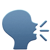 Speaking Head emoji, Apple, iOS 18.4