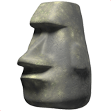 Moai emoji, Apple, iOS 18.4