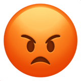 Enraged Face emoji, Apple, iOS 18.4