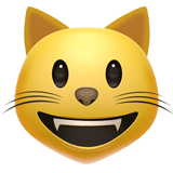 Grinning Cat emoji, Apple, iOS 18.4