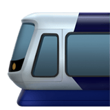 Light Rail emoji, Apple, iOS 18.4